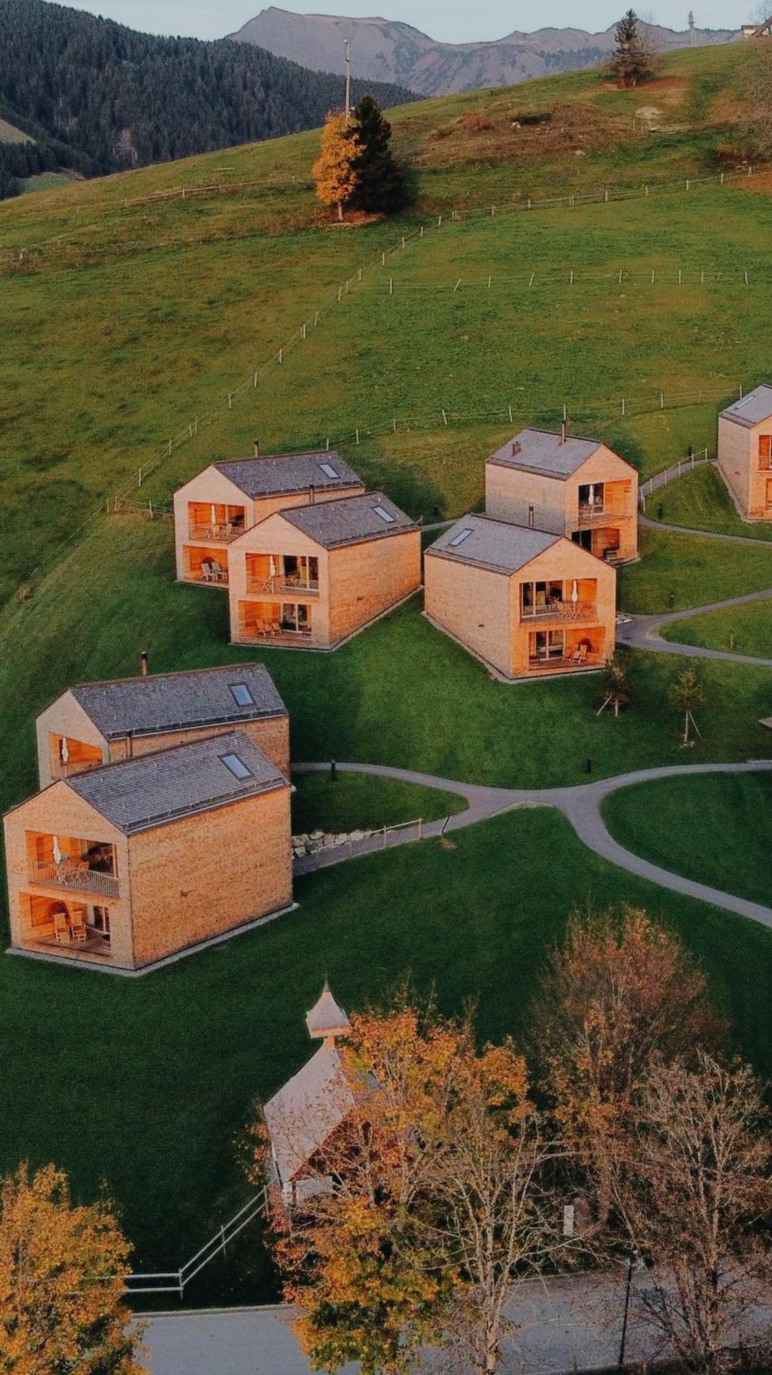 Peterhof Chalets Batschuns Exterior foto